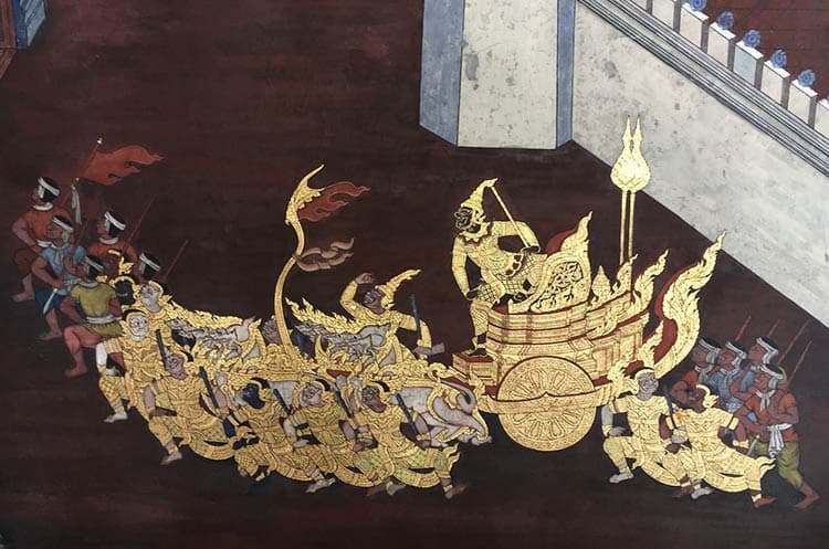 Ramakien Murals - 2