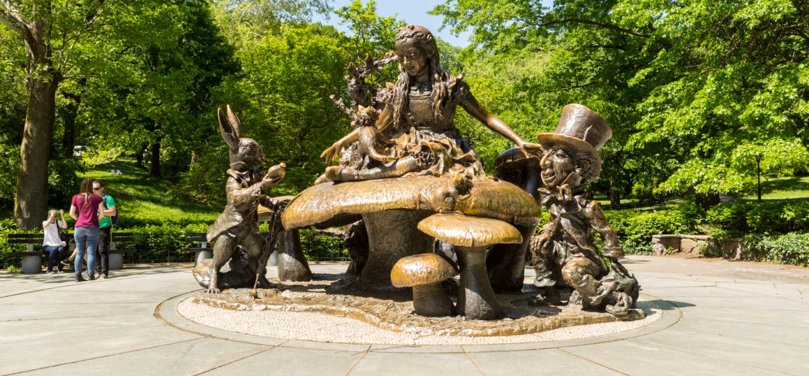 Alice in Wonderland Statue - 2