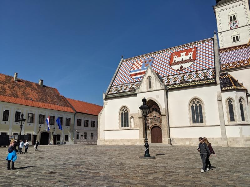 Croatian Parliament Exterior