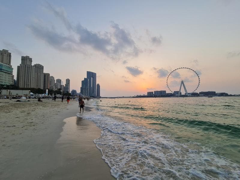 Dubai Marina Skyline