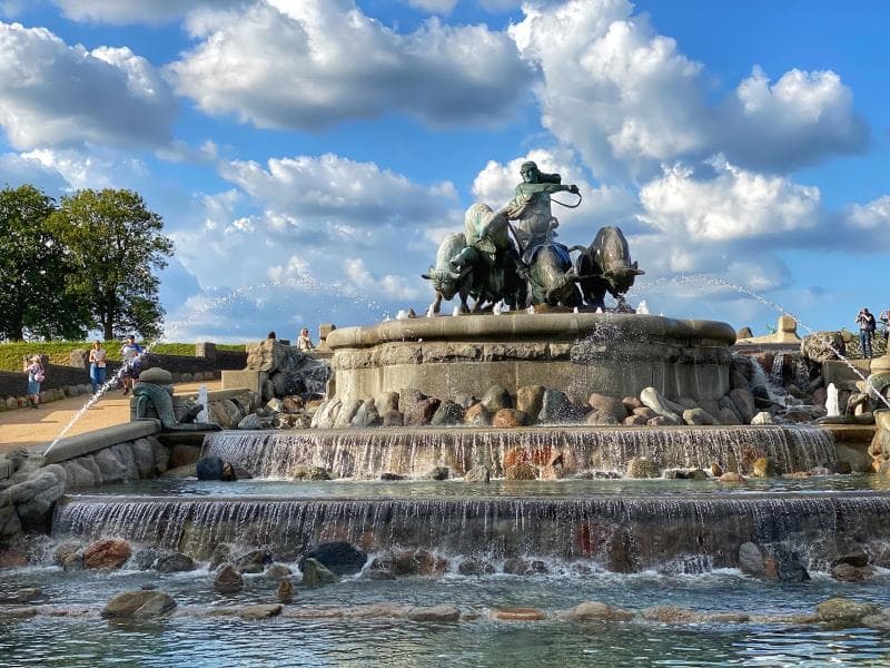 Gefion Fountain Nearby