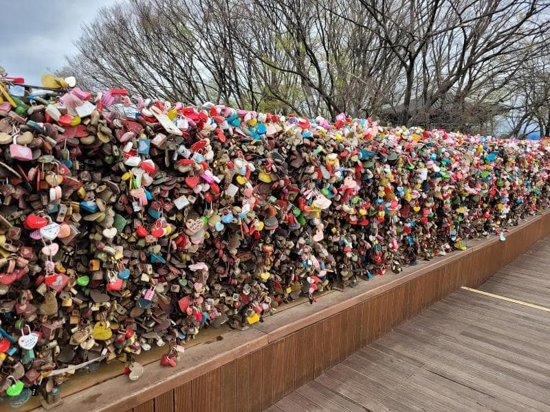 Love Locks Area