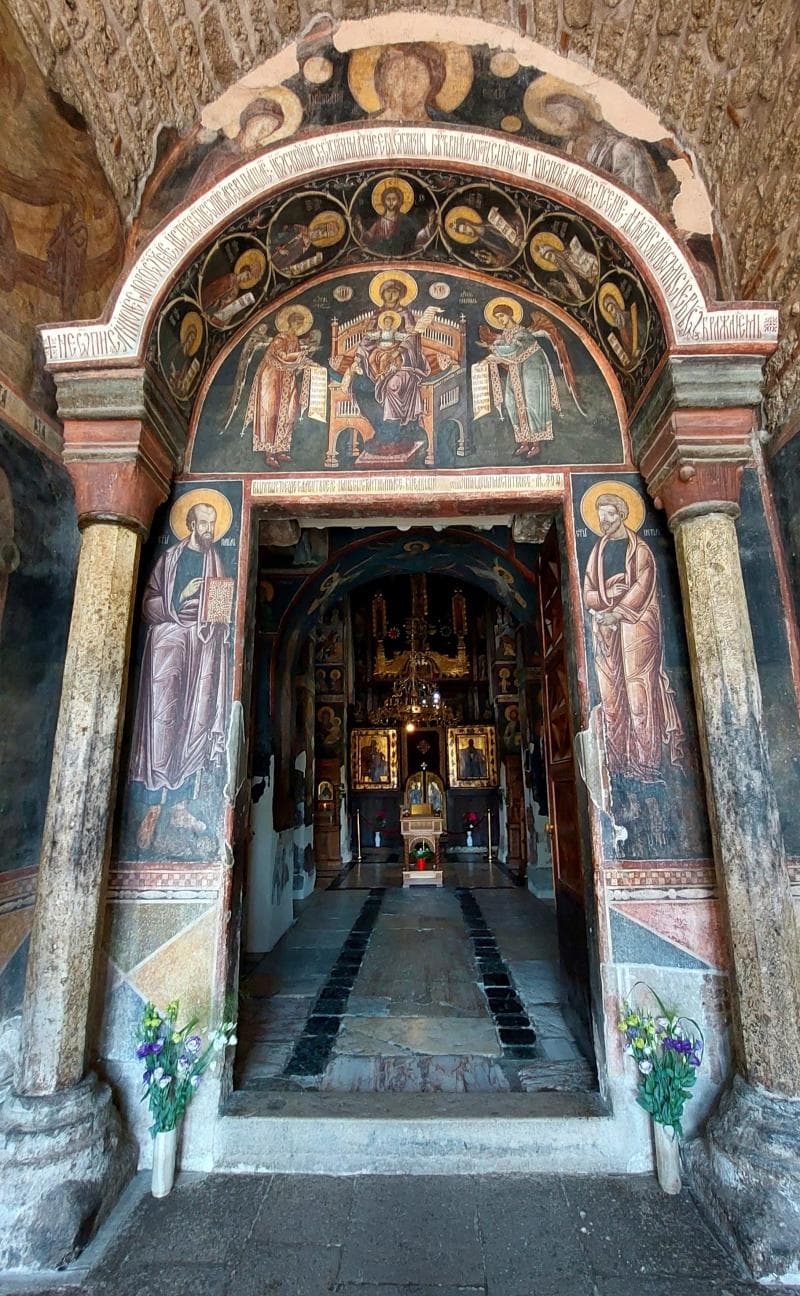 Monastic Courtyard