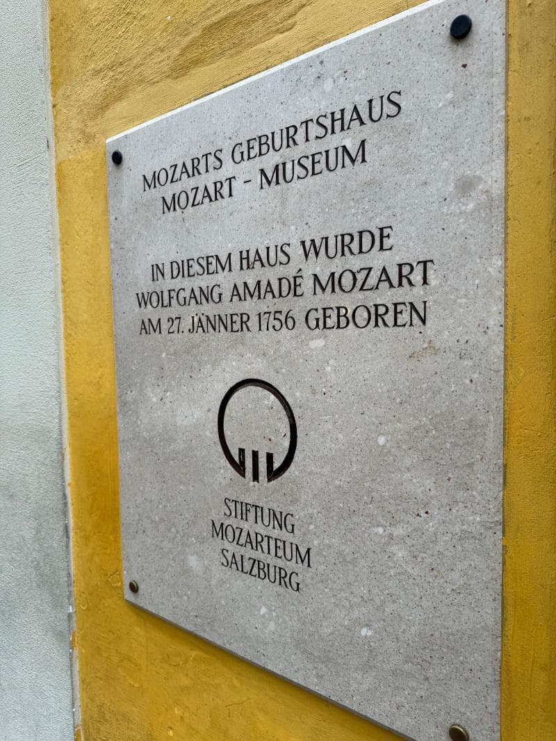 Mozart’s Birthplace