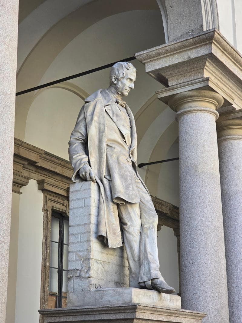 Palazzo Brera courtyard