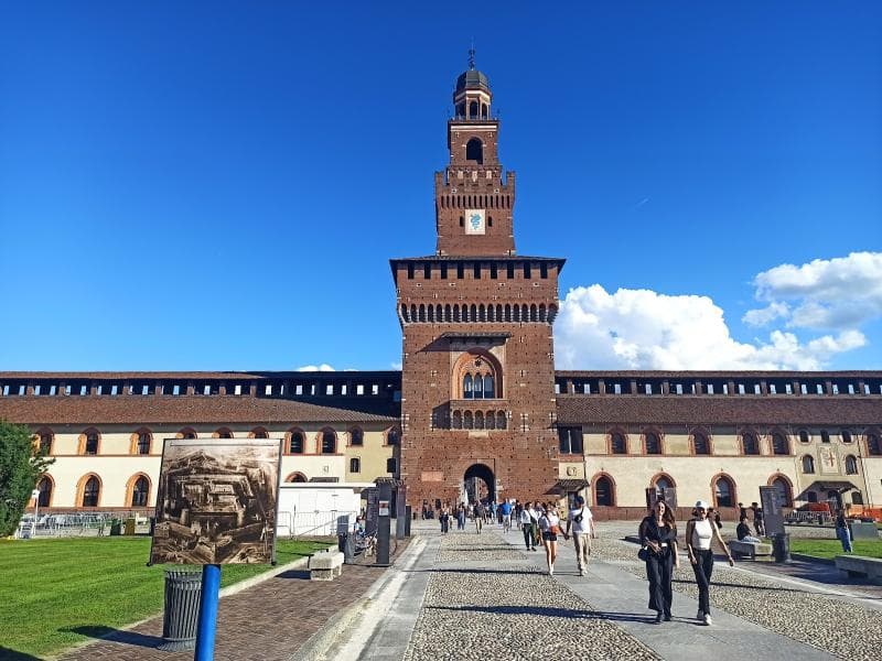 Sforza Castle access