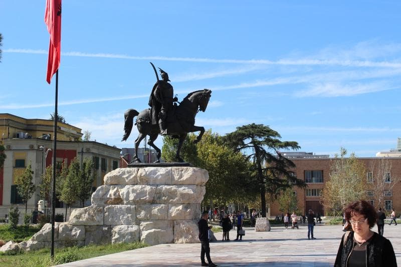 Skanderbeg Monument