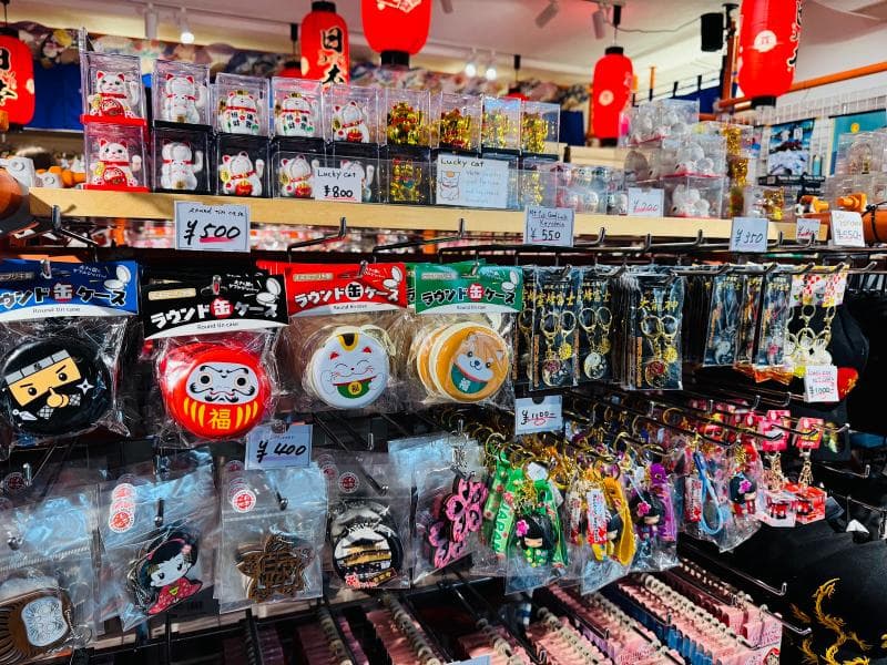 Souvenir shops