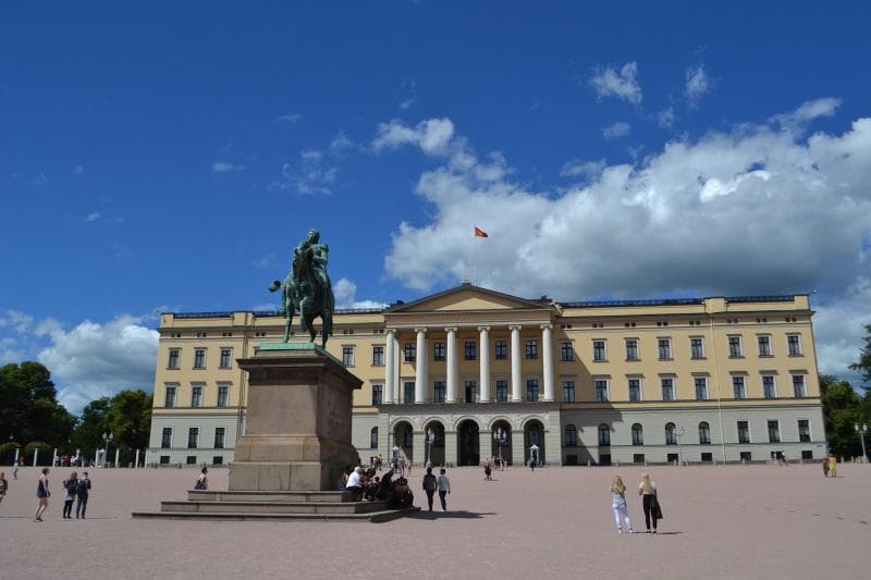 Statue Of King Karl Johan