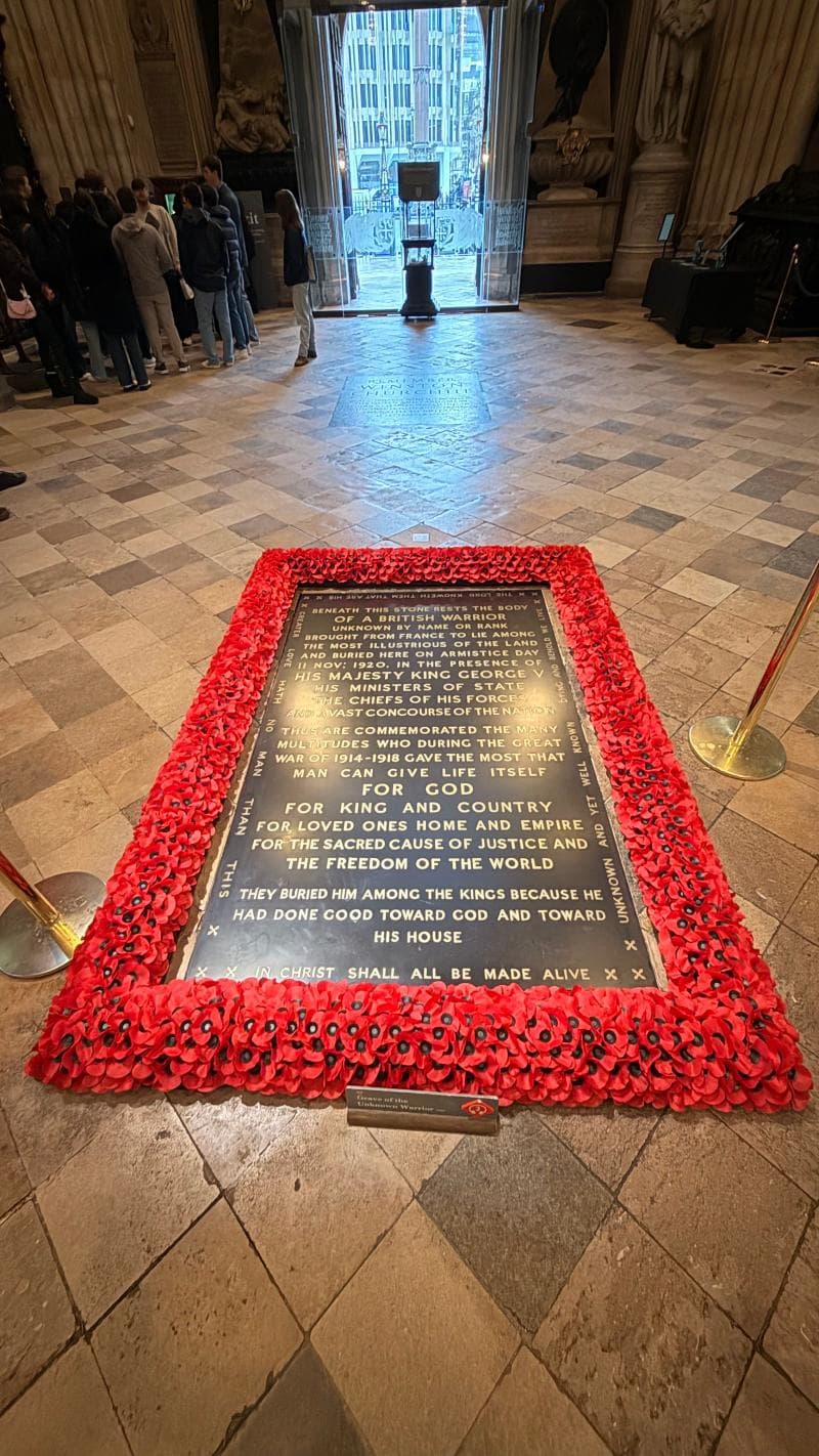 The Nave and Grave of the Unknown Warrior